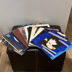 Linda Ronstadt vinyl record collection
